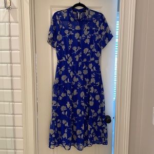 Lulu’s Floral Print Midi Dress